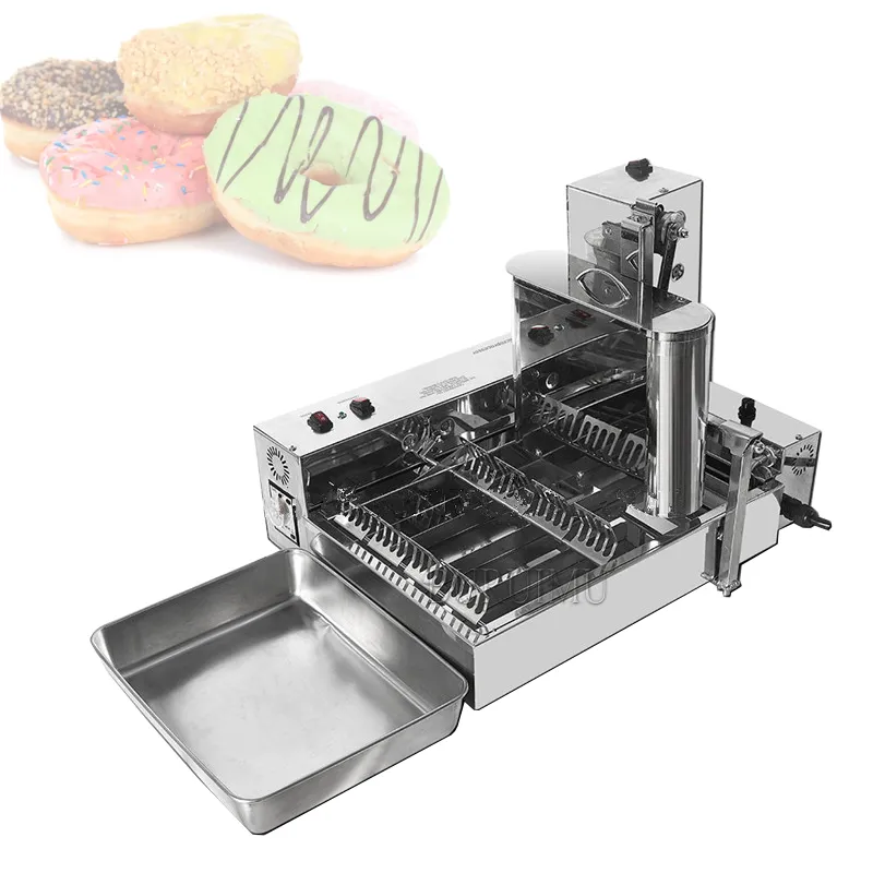 Máquina automática de rosquinhas/fritadeira de rosquinhas/quatro linhas de máquina de mini rosquinhas