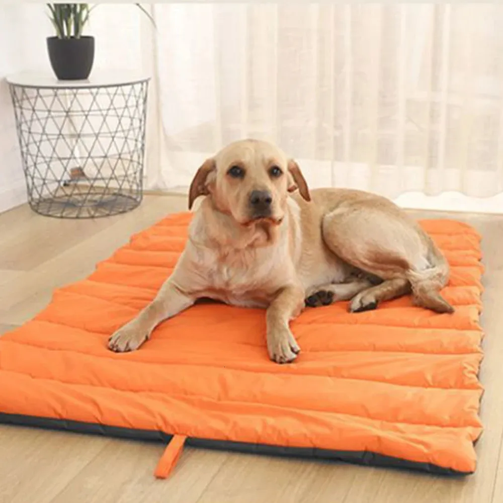 Canis Canais Portátil Pet Mat Dobrável Suprimentos À Prova D 'Água Camas De Cão Para Com Armazenamento Carry Bag Fácil De Limpar Canil Acampamento Ao Ar Livre 231120