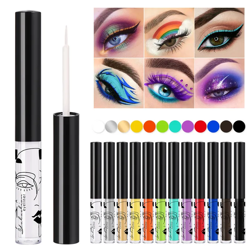 Extremely Fine Eyeliner Waterproof Non-Smudge Long Lasting