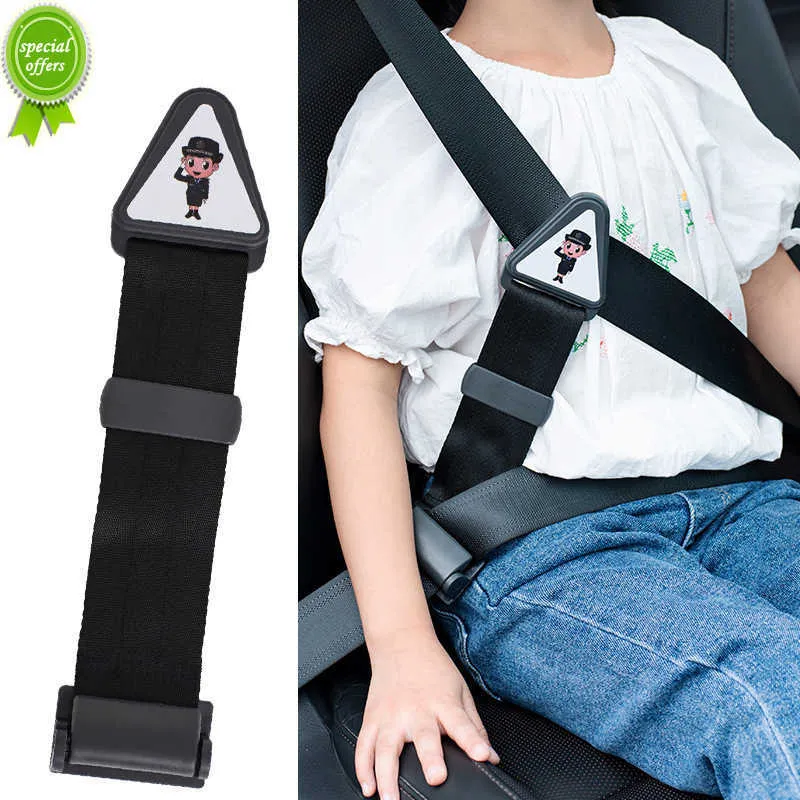 Car Child Seat Belt Retainer Adjustment and Fixation Anti-stroke Belt Children Shoulder Guard Buckle Seatbelt Adjuster for Kids