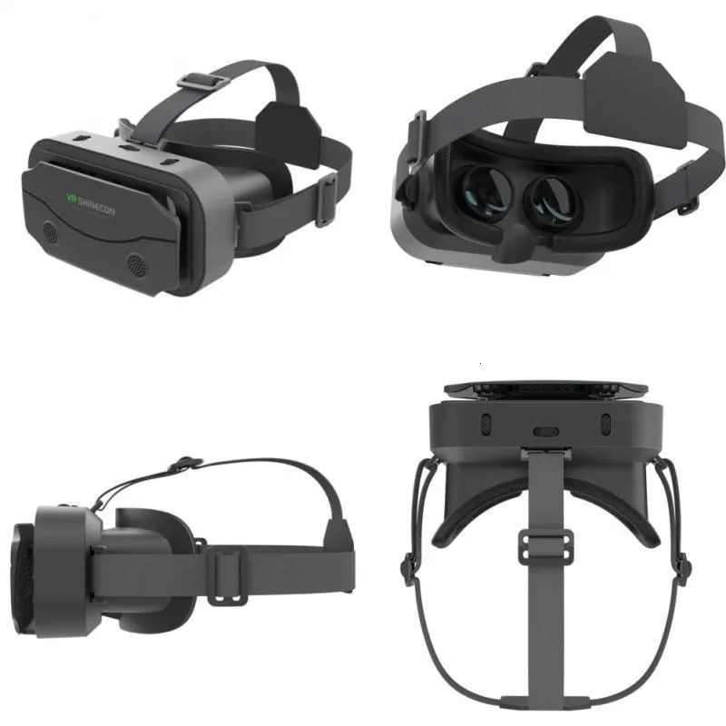 VR 안경 스마트 헬멧 VR 헤드셋 3D 57 인치 전화 가상 현실 카스크 230420