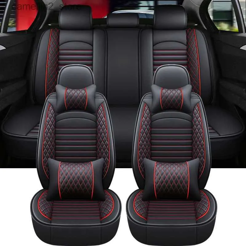 Car Seat Covers Car Seat Cushion Cover Full Set For Audi A6 4F W211 Skoda Kodiaq Clio 4 Ford Focus mk4 DropShipping Center Accessories Interior Q231120