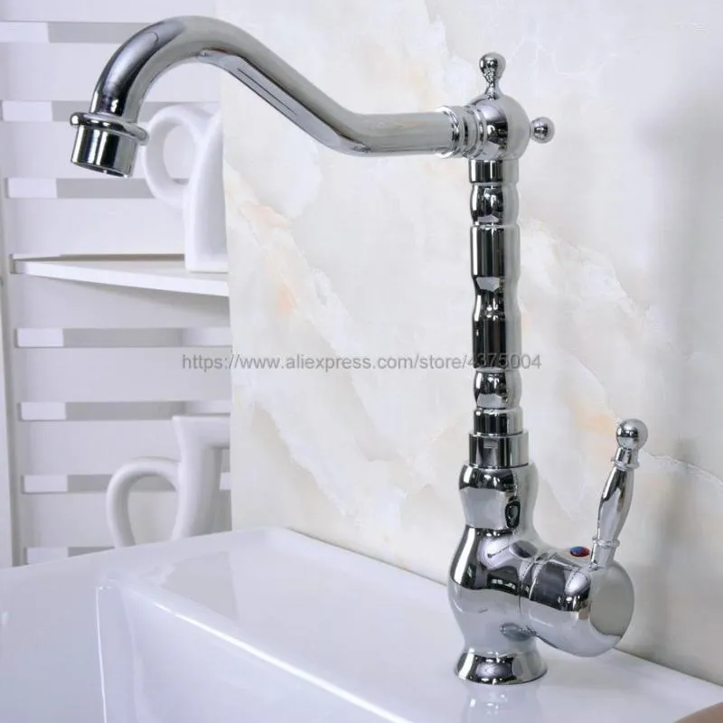 Rubinetti per lavabo da bagno Miscelatore monocomando per acqua fredda Rubinetti per lavabo Lavabo da cucina Rubinetto montato sul ponte Nnf932