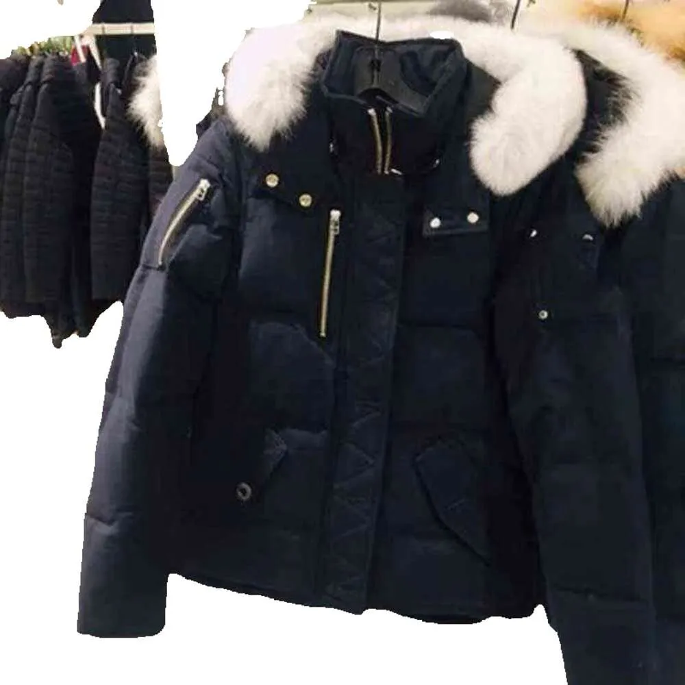 DHgate.com:Mooses Knuckles Down Jacket Men's Fur Collar