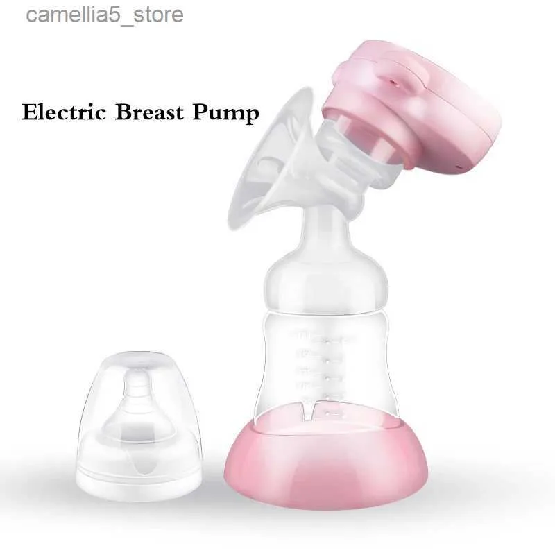 Breastpumps Manual Breast Pump With Milk Bottle Infant Automatic Electric Breast Pumps Powerful Breast Pump Baby Breast Feeding Dropshipping Q231120