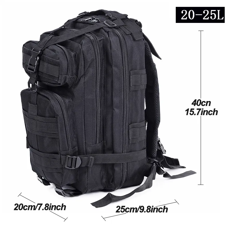 Mens Military Tactical Backpack 20 25L Capacity For Camping, Hiking, And  Outdoor Activities Molle System With Military Militar Army Design Mochila  Tatica 230419 From Qiyuan08, $19.11