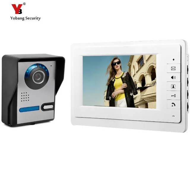 Timbres Yobang Seguridad Video Puerta Intercomunicador Sistema De Entrada  Kit Video Timbre Teléfono Cámara IR A Prueba De Lluvia Para Casa Villa  Edificio Apartamento 230419 De 54,96 €