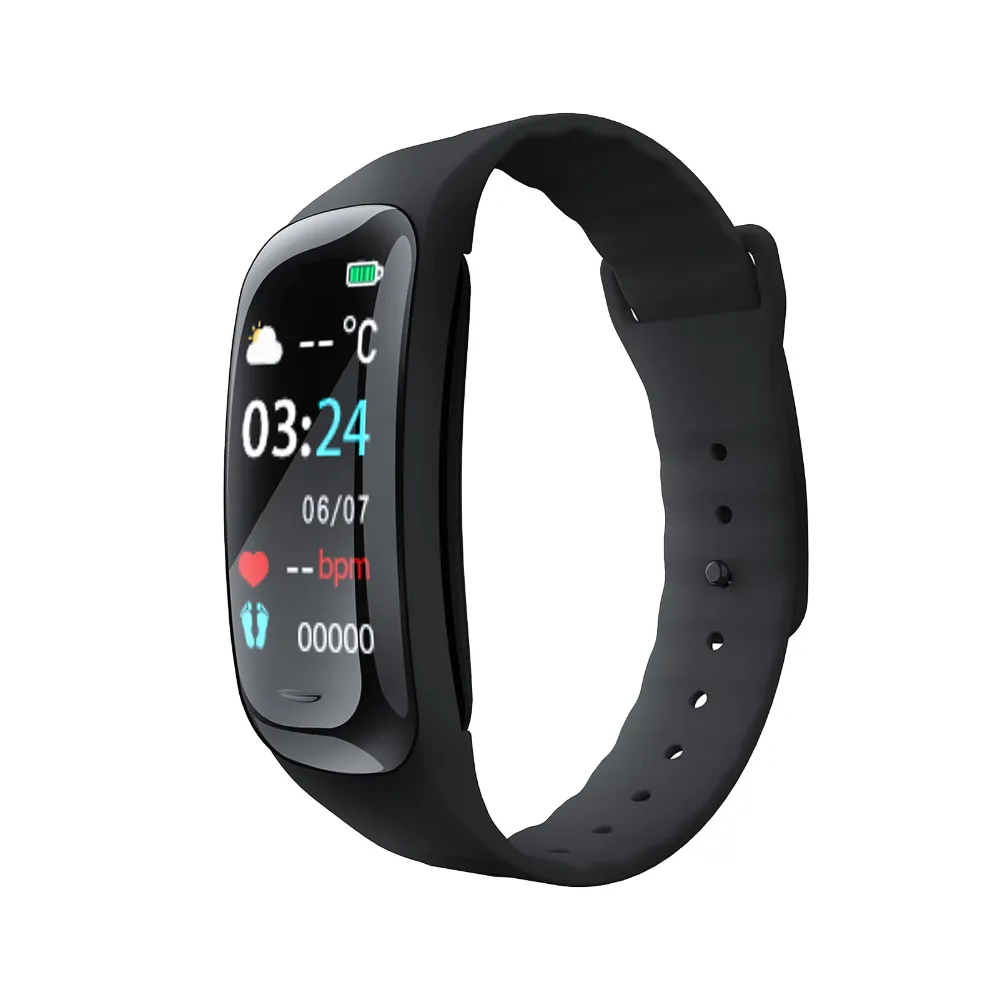 C1plus Smart Watch For Men Women Multifunkcyjny sportowy zegarek Fitness Tracker Watch Smart Bransoletę na Androida /iOS