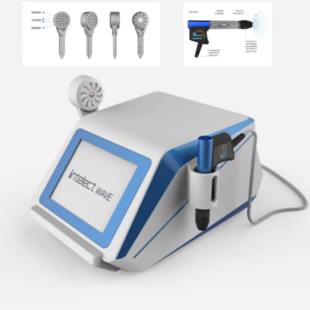 ESWT 기타 건강 뷰티 품목 양말 웨이브 요법 기계 다이오드 레이저 신체 통증 완화를위한 물리 치료