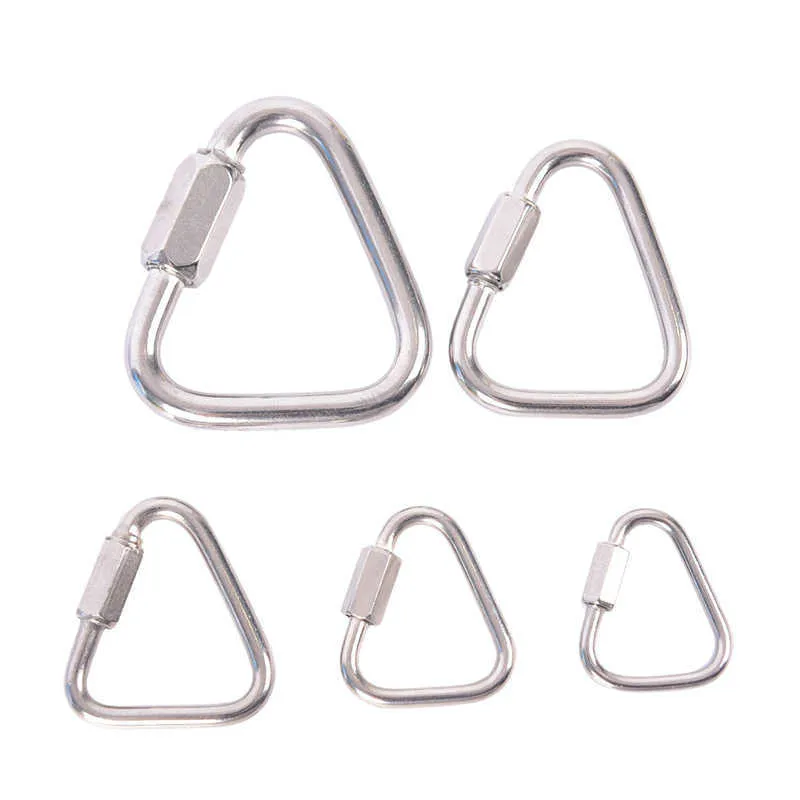 5 PCSCARABINERS TRIANGLE CARABINER STELIMINA ZAKRESOWANIE ZAKRĘTKOWY ZAKRĘTNOŚĆ ZAKUSZENIE ZAKUPNIKA ZAKUPNIKA 2022 Najpopularniejsze prezenty noworoczne P230420