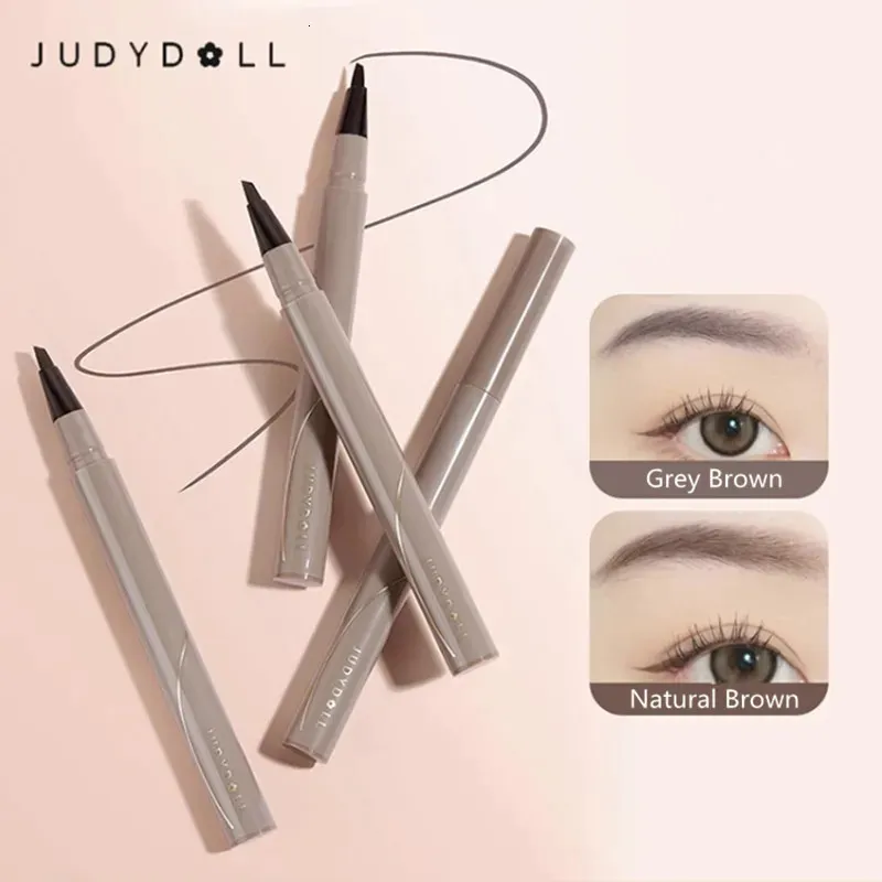 Eyebrow Enhancers Judydoll Liquid Machete Water Eyebrow Pencil Eyeliner Pen Natural Lasting Non-Fading Non-Smudge 231120