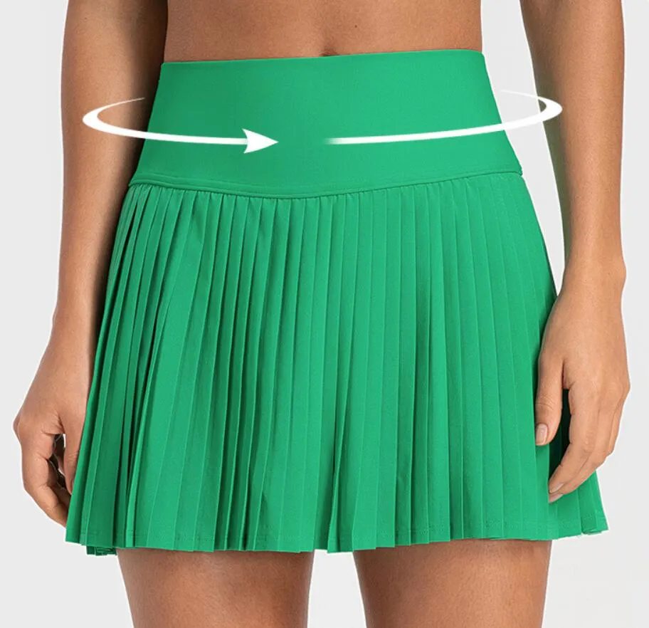 Lumenowe spódnice jogi plisowane stroje golf golf golfa
