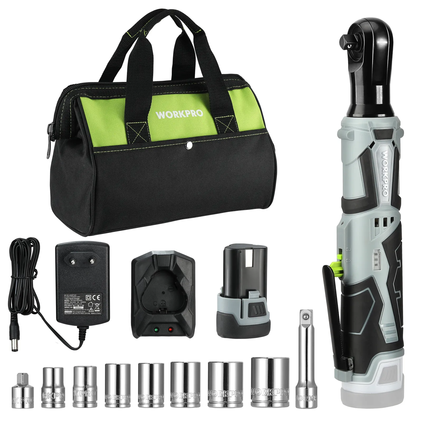 Electric Screwdriver Set Argos WORKPRO 12V Cordless Ratchet Wrench Set 3 8 Tool Kit With 1 2 Packs 2000mAh Lithium Ion Battery And Charger 230419 From Bei10 117.19 DHgate.Com