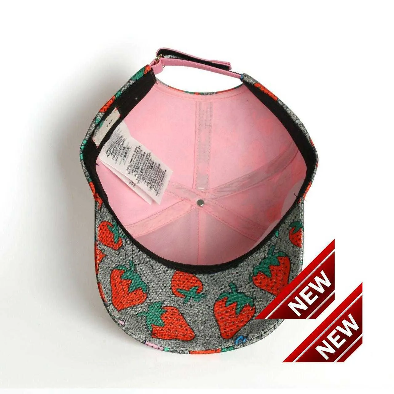 qualità Alta berretti da baseball fragola cotone da uomo cactus classico lettera Berretti da baseball estate donna cappelli da sole outdoor regolabile Snapback Cap ragazza carina viguc