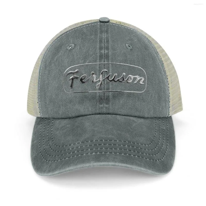 Boll Caps Ferguson Classic 1950 -talets traktor logotyp cowboy hatt sommarhattar söta snapback cap kvinnor 2023 mäns