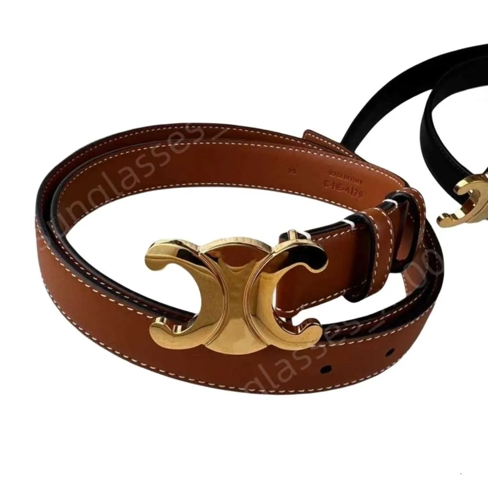 Cintura Celiene Designer Cinture per cinture in vera pelle di lusso di alta qualità Cinture in argento dorato lucido Homme Luxe Cintura con fibbia in pelle Cintura da donna
