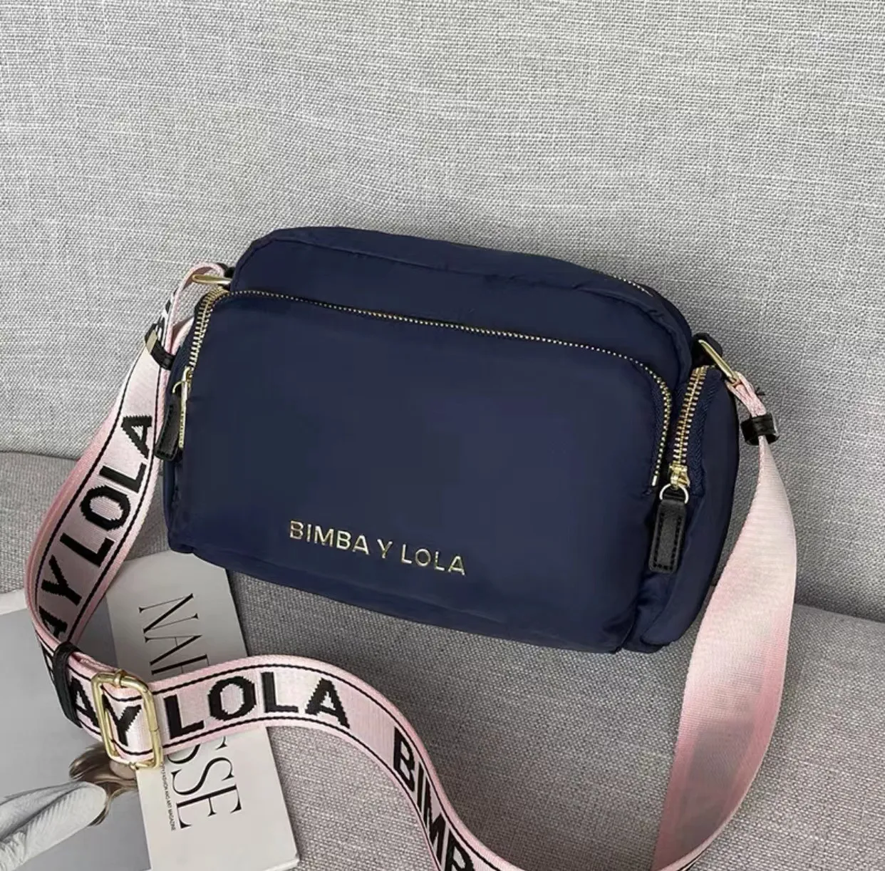 뉴 스페인 bimba y lola 2024 가방 여자 카메라 가방 검은 bimba bag