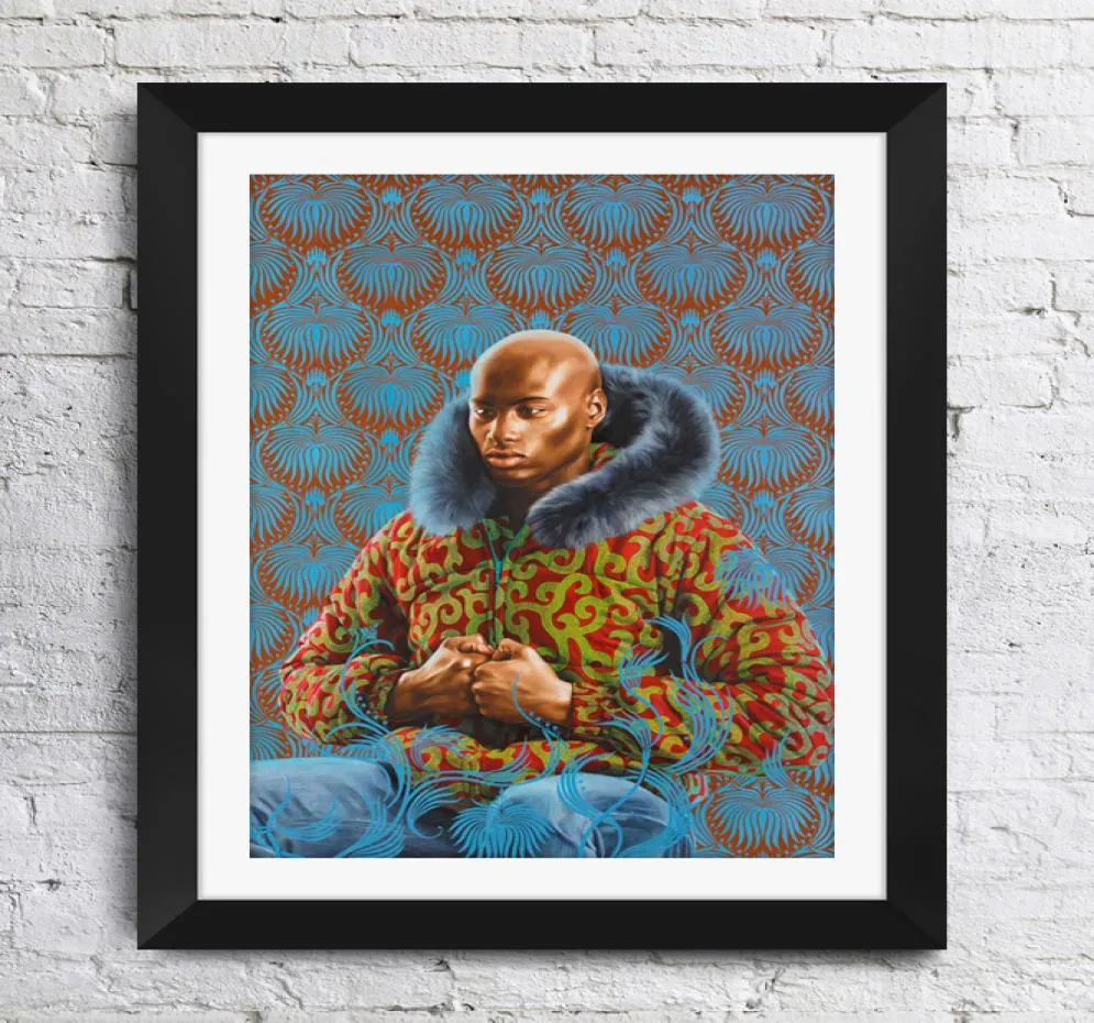 Kehinde Wiley Art Painting Art Art Poster Wall Decor Pictures Art Print Poster UNFRAME 16 24 36 47インチ6444125