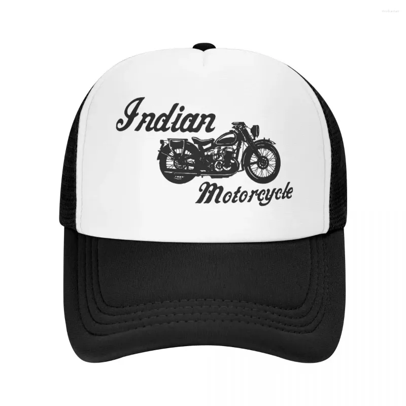 Black Vintage Motorcycle Logo Trucker Hat Adjustable Snapback Mesh Baseball  For Men And Women Perfect For Summer Fun From Mudiaolan, $7.77