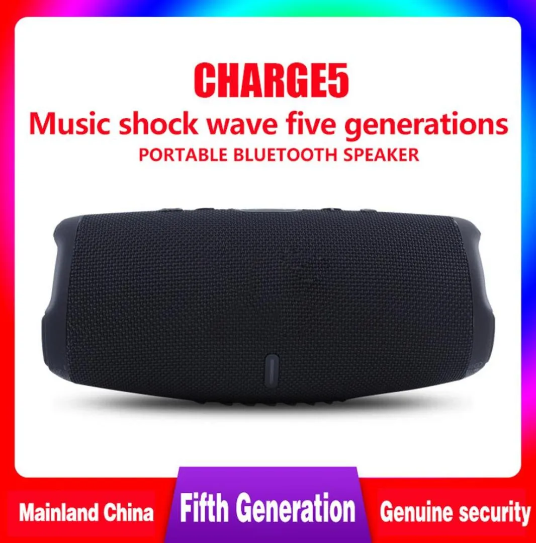 Charge5 Shock Wave 5a generazione Altoparlanti Bluetooth Bluetooth impermeabile e wireless wireless outdoor subwoofer interno sottore mare SW7064964