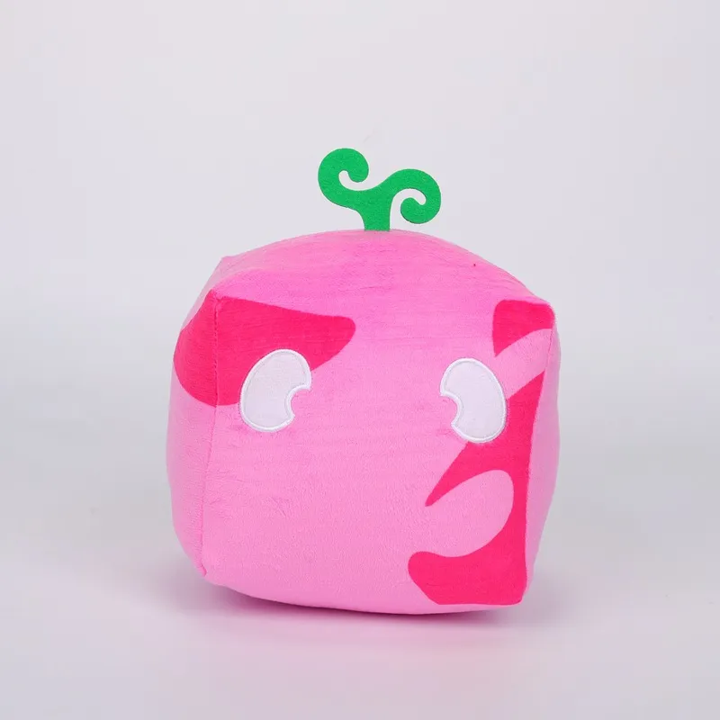 Blox Fruits Anime Game Plush Toy Fruit Leopard Pattern Box