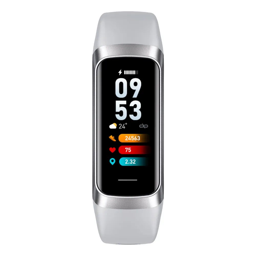 Amoled montre intelligente Smartwatch bande femmes fréquence cardiaque sang verrue étanche connecté Bracelet intelligent Sport Fitness Tracker