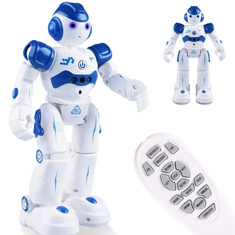 RC Robot Educational Intelligent Smart Dance Multifunction USB充電Sing Remote Control S Game Toy for Kids Gift 230419