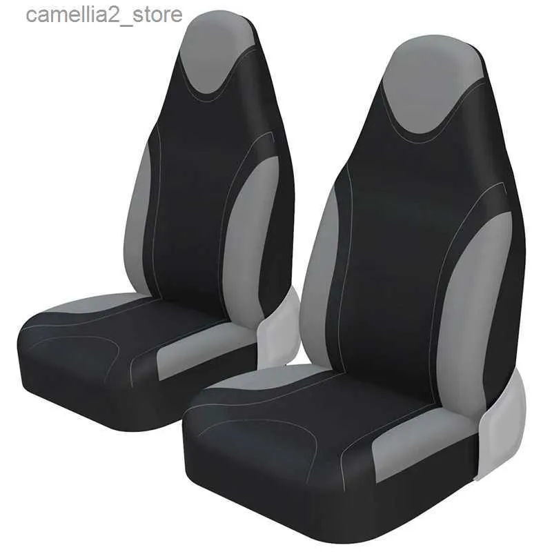 Coprisedili per auto AUTOYOUTH Racing Style Integrato Coprisedile anteriore in tessuto piatto Accessori auto universale per lada-LARGUS Q231120