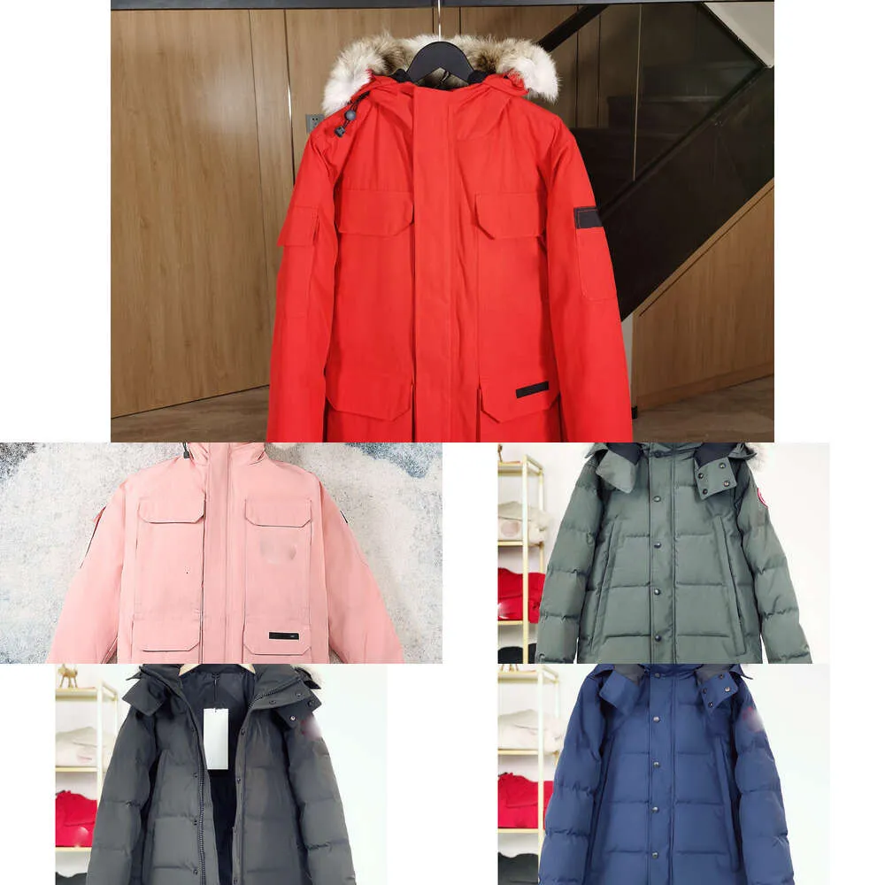 2023 Canada Puffer Hommes Designer Real Coyote Goose Outdoor Wyndham Coupe-vent Jassen Vêtements d'extérieur à capuche Doudoune Manteau TAILLE XS-3XL a1