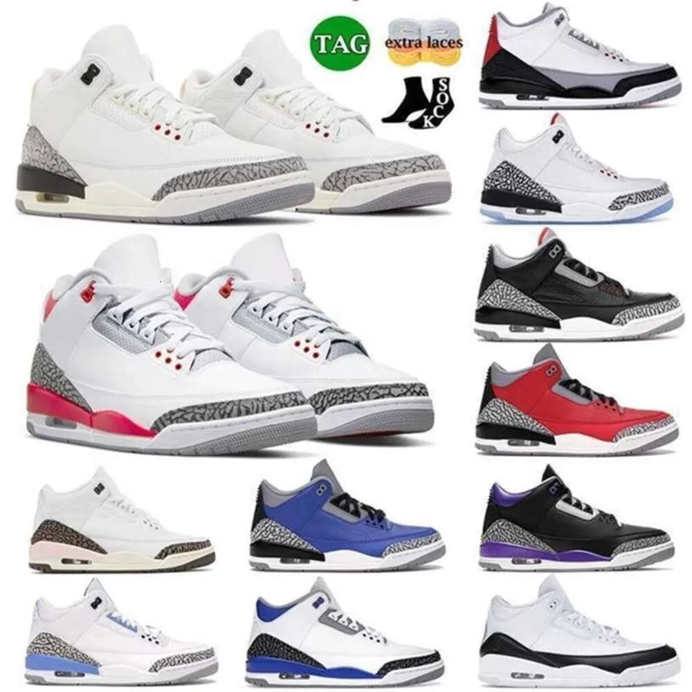 Mens Basketball Shoes White Cement Reimagined Fire Black Dark Iris Pine