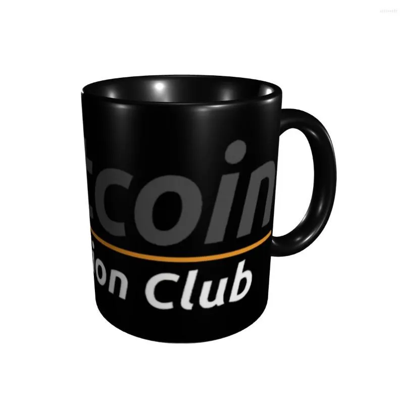 Mugs Promo Original - 21 Millions Club Gobelets Graphiques Amusants Impression Humour Etui Cryptomonnaie Multifonctions