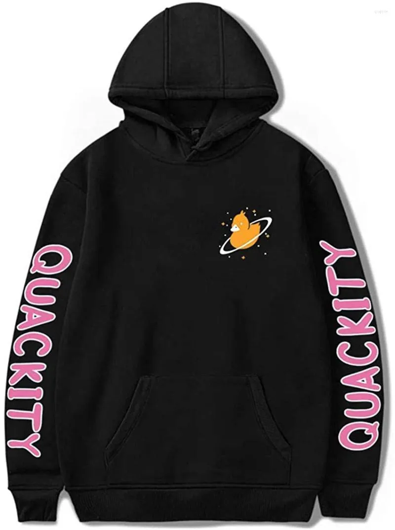 Sweats à capuche pour femmes 2023 Nest Home Quackity Hommes Mince Pull Jeu Anchor Merch Oversize Sweats À Capuche Vêtements