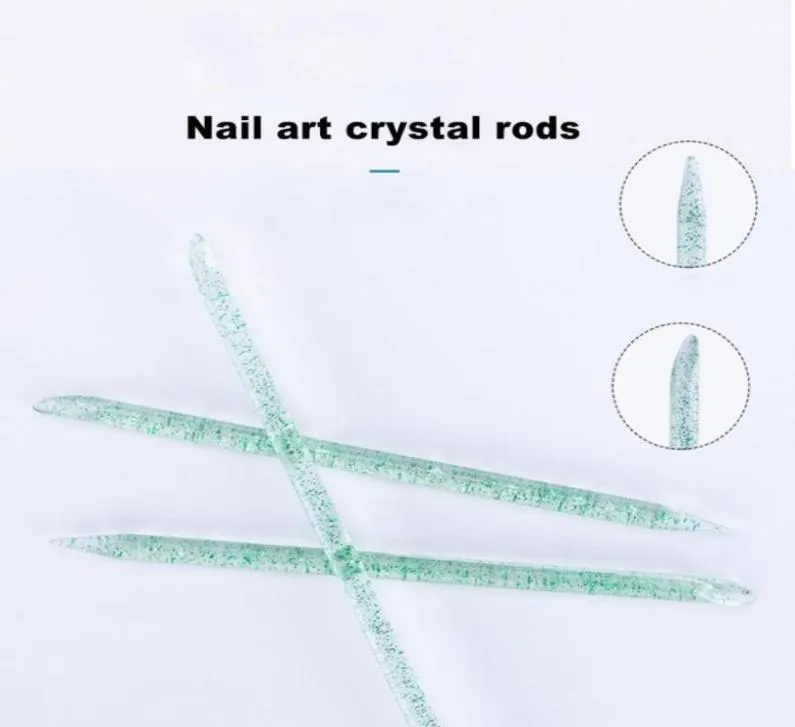 100pcsbag Point Drill Stick Artable Safe PS Pslique Head Daix Crystal for Brushs5943895