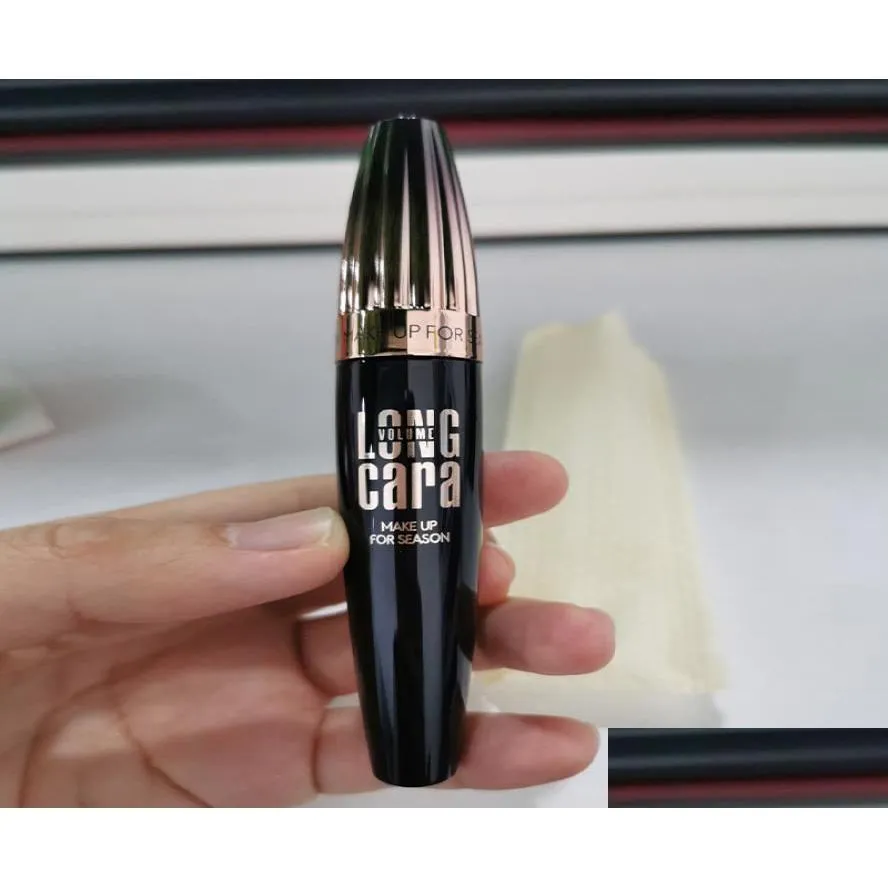 Mascara ny ögonmakeup mascara avgift lång volym cara fjäder mode rulle blir snedvattentät mascara5601890 droppleverans hälsa otxwh