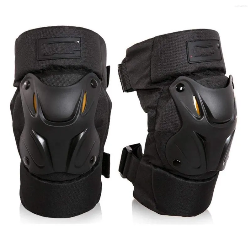 Motocicleta Armadura Proteção Kneepad Motocross Bicycle Driving Riding Knee Protector Guard Support