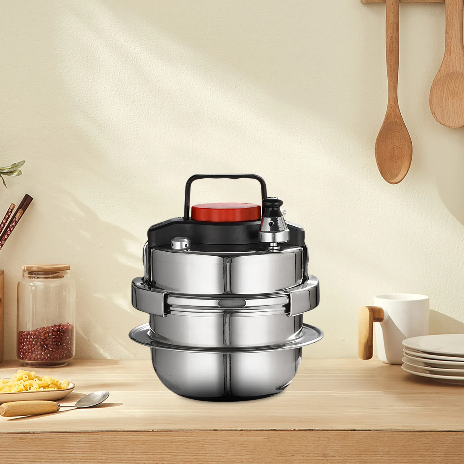 4L Electric Pressure Cooker: Fast Cooking Pot for Kitchen, Camping ...