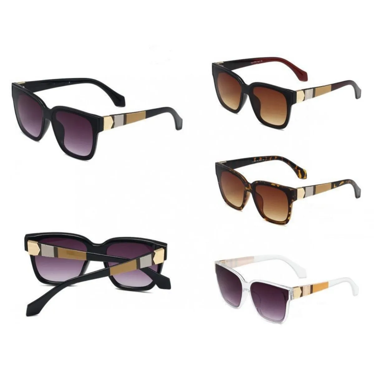 Gafas de sol de diseñador para mujer para hombre carta Gafas de sol gafas playa tonos al aire libre PC marco gafas deporte conducción lujo con caja original 4164