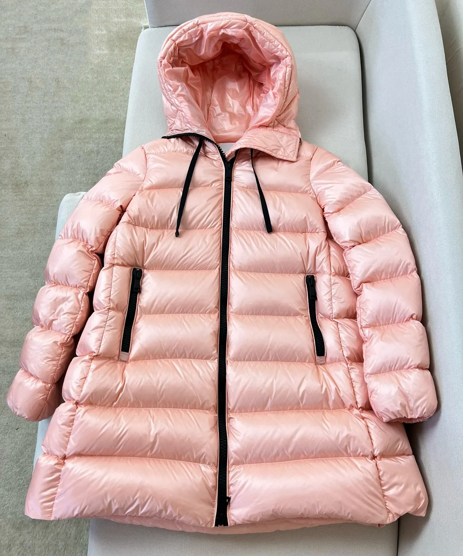 Pastelli Giacca di giunzione Piumino Abbigliamento da donna Capispalla da donna Cappotti Inverno caldo Piumino da donna Parka Piumino Lungo colore brillante