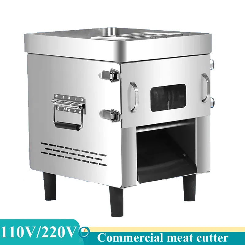Stainless Steel Automatic Meat Cutter Kmart For Commercial Use Efficient Vegetable Slicer