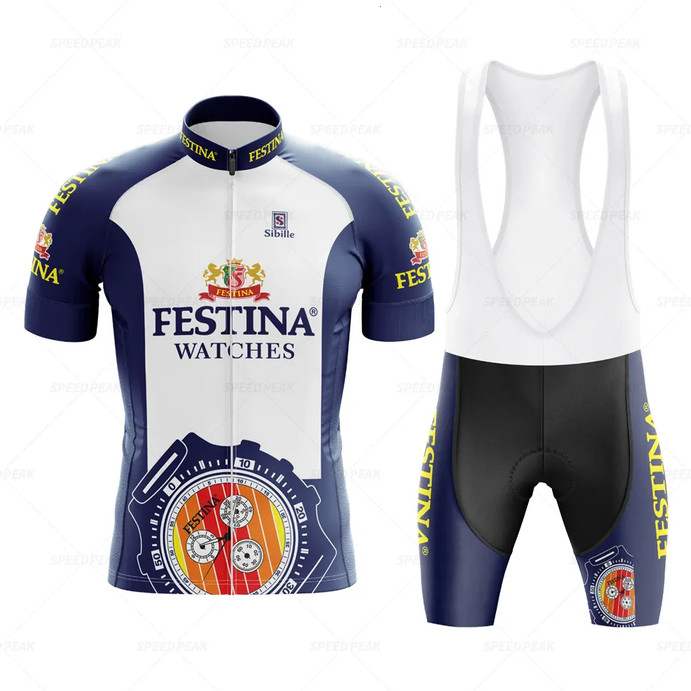 Ensemble De Maillot De Cyclisme Pro Team 2024 Pour Hommes,T-Shirt Velo De Route,Été Jerseys VTT Et Cuissard à Bretelle Avec 9D Coussin Gel (Typ-1,3XL