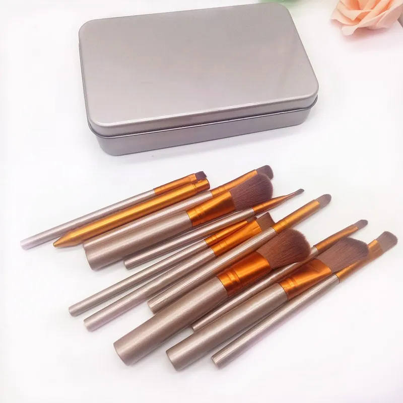 12pcs Cosmetics Makeup Brush Foundation Make Up Brushes Set brocha de maquillaje Kit
