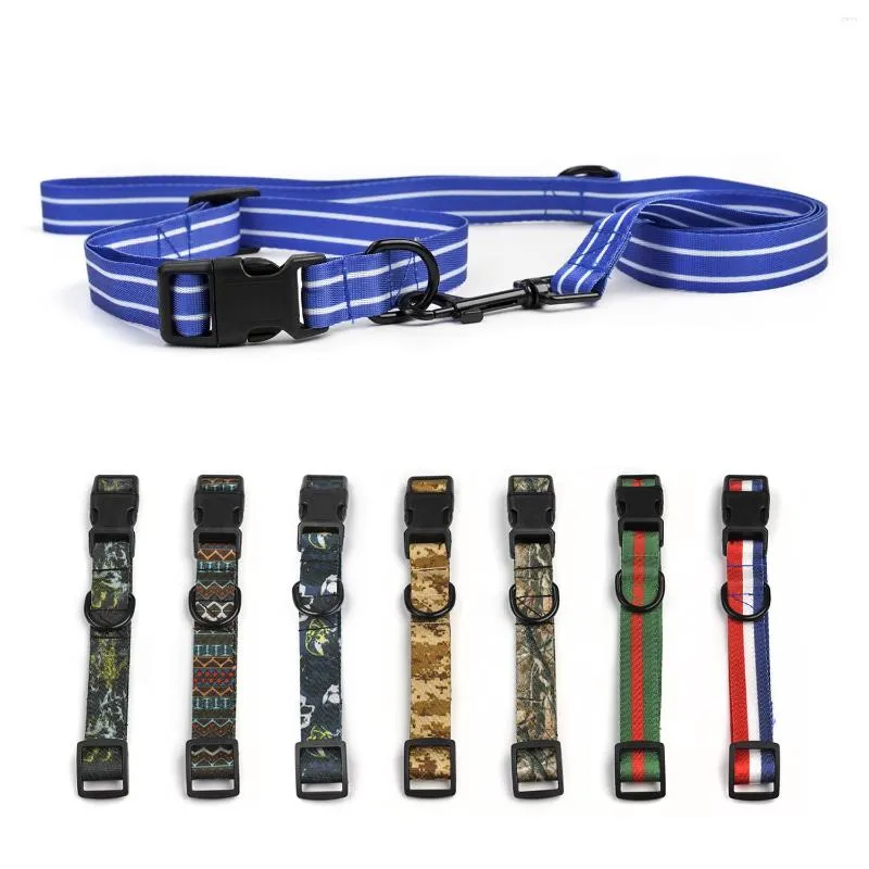 Dog Collars Traction Rope Heat Transfer Pet Walking Soft And Durable Belt