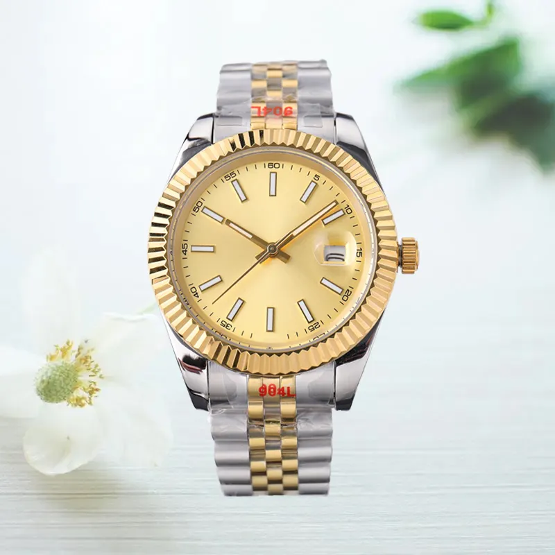 luxe horloge vrouwen horloges mannen aaa kwaliteit 28mm 31mm 36mm 41mm Precisie duurzaamheid Automatisch uurwerk Roestvrij stalen horloges wate2315
