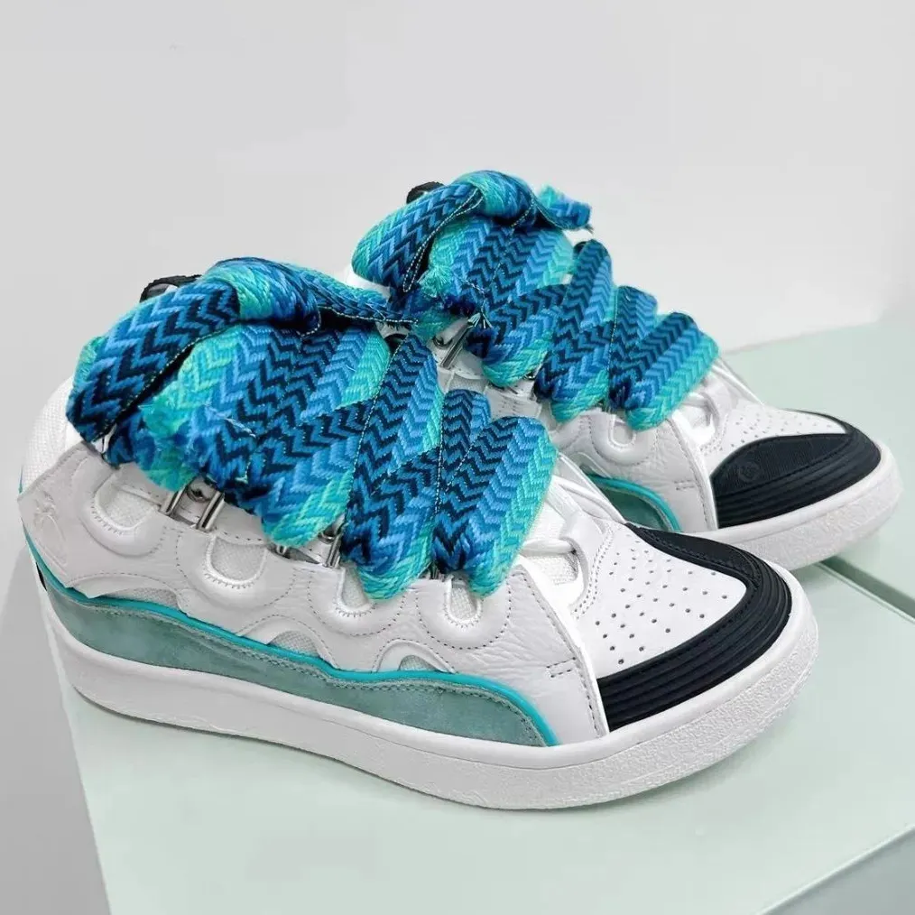 Designer skor lyxiga casual skor snörning sneakers campus herrskor svart lila ljus blå gummi brun lavin män kvinnor utomhusskor springa tränare storlek 65656