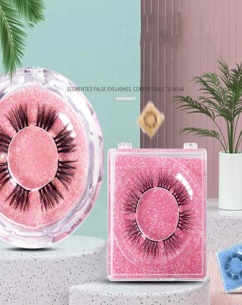 1 Box Segmented Fluffy Eyelash Volume Fan Bulk Lashes Imitation Mink Natural Eyelashes Extension Cils Cluster 3D Lashes2886013