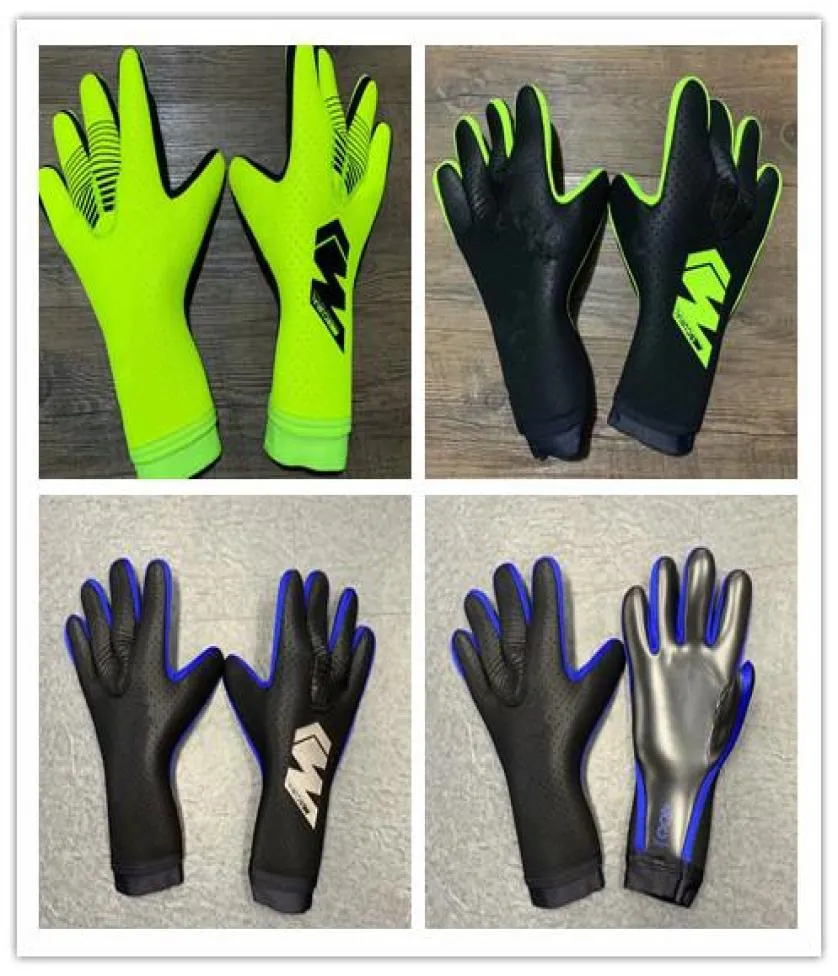 Luhuang 2018 Mens Soccer Youth Soccer Gloves Top Quality Finger