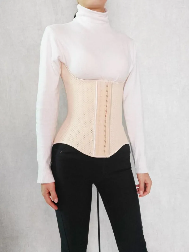 Angels Wing Latex Waist Trainer Corset For Abdominal Contraction After  Fitness Exercise Womens 25 Steel Bones Waist Shaper Goddess From Hollywany,  $74.7