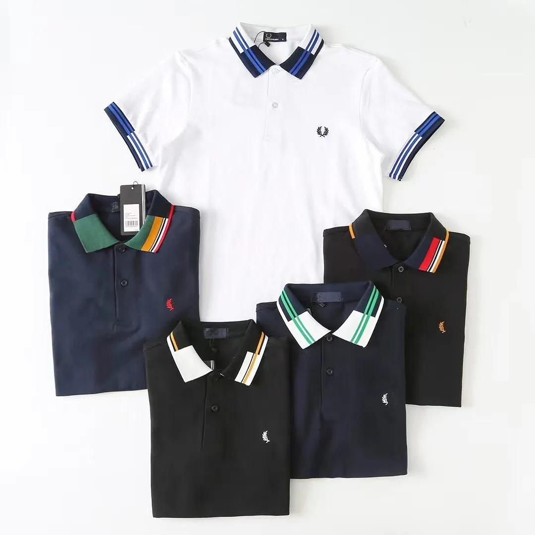 Fred Perry Mens Camisetas Polo Designer Camise