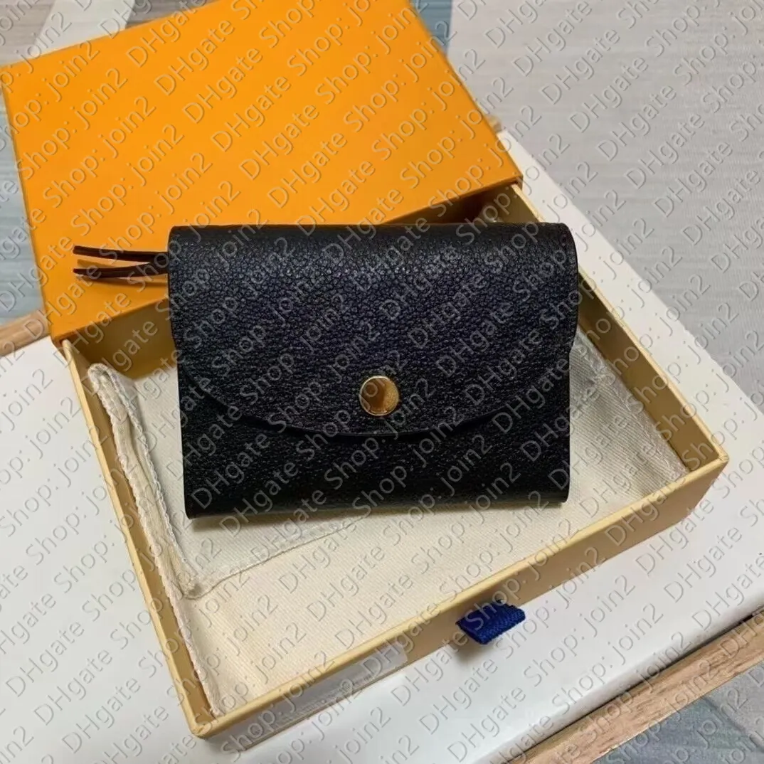 Louis Vuitton Rosalie Compact Purse Wallet in Damier Ebene & Rose Ballerine  - SOLD