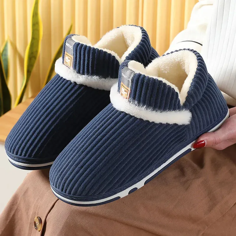 Chinelos chegadas sapatos de algodão para homens indoor inverno flipflops casa masculina tamanho grande 47 unisex casa botas quentes 231118